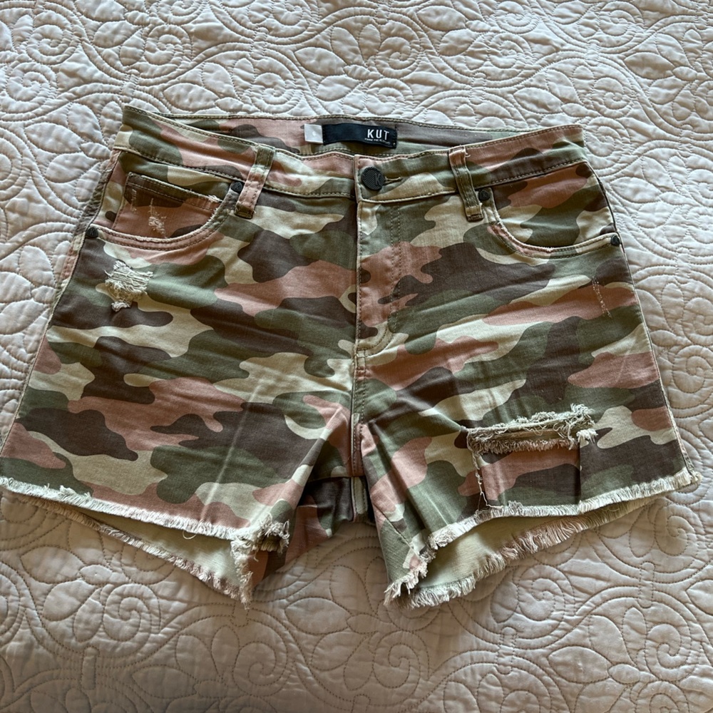 KFTK Gidget Camo Shorts